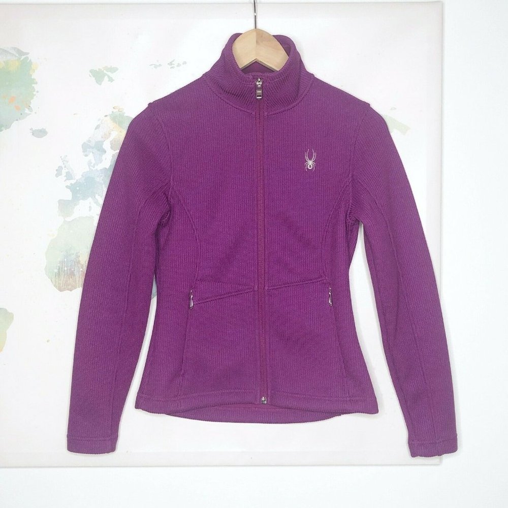 Spyder Sweater Purple Jacket